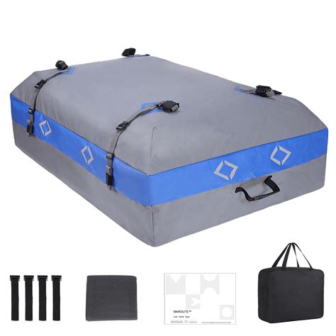 Rooftop Cargo Carrier, 15 Cubic Feet Car Roof Bag, Waterproof Car ...