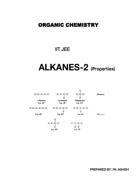 Alkanes Properties 1643998159925 Pdf Alkane Chemistry