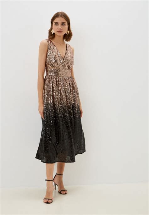 Платье Emilia Dell'oro, цвет: золотой, MP002XW0KNUH — купить в интернет ...