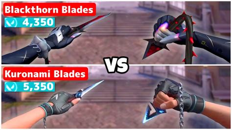blackthorn blades knife  kuronami blades knife valorant