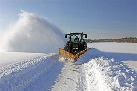 Снежный буран в Австрии