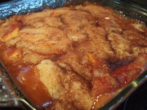 Grandma Old Fashioned Peach Cobbler