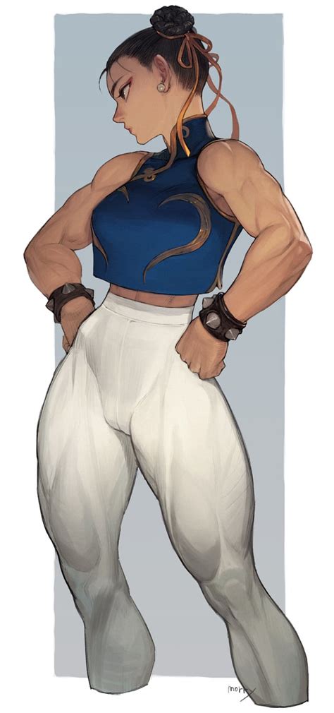 Cammy Chun Li And Juri Hershuar [street Fighter] R Musclegirlart