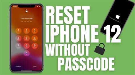 How To Reset Iphone 12 Series Without Passcode Forgot Passcode