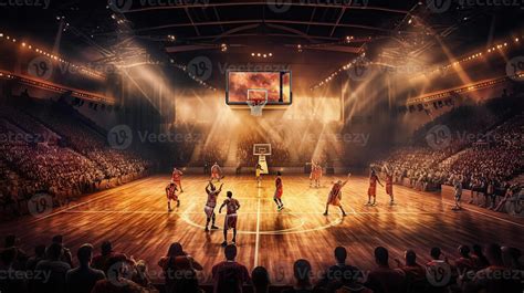 Basketball game concept Generative AI 26207230 Stock Photo at Vecteezy