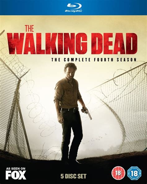 The Walking Dead The Complete Fourth Season Blu Ray Free Shipping