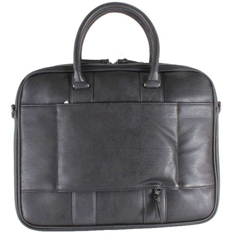 Ted Baker Black Nevver Striped Document Bag Grahams Of Bath