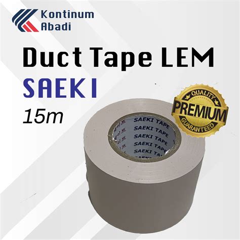 Jual Duct Tape Lakban Isolasi Lem Ac Merek Saeki M Shopee