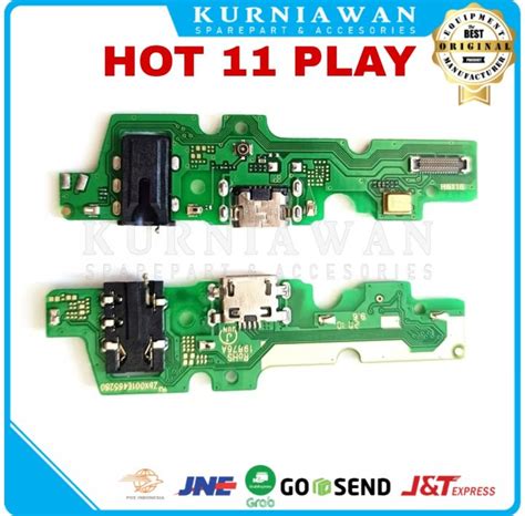Konektor Charger Infinix Hot Play X X B Pcb Board Usb Papan Con Cas Mic Lazada Indonesia