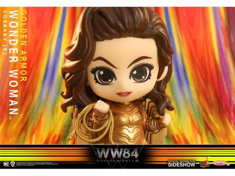 HOT TOYS Wonder Woman 1984 Cosbaby S Mini Figura Golden Armor Wonder Woman 10 Cm Hot Toys