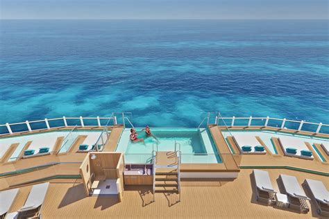 New ship Norwegian Prima is a journey into space with a huge pool deck ...