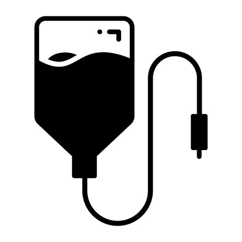 Simple Icon Iv Drip For Medical And Healthcare Infusion Drip 18753166