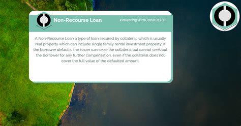 recourse loan  sfr investing conatus real estate