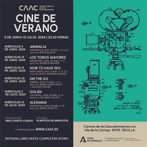 Cine en el CAAC Centro Andaluz de Arte Contemporáneo