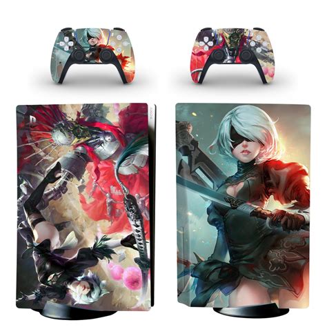 Nier Automata Ps5 Skin Sticker For Playstation 5 And Controllers