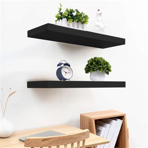 Naittoop Clearance Floating Shelf Pc Modern Solid Wood Wall