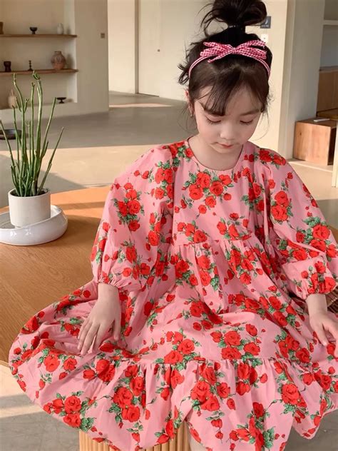 Детская хлопковая ткань Tissun liberty с цветочным принтом 0,5 метра ...