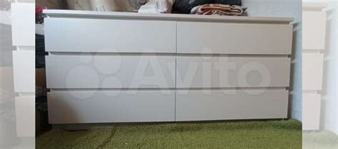 Комод IKEA белый купить в Новосибирске | Товары для дома и дачи | Авито