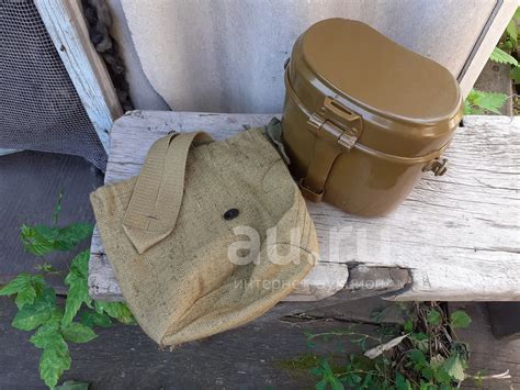 котелок армейский,военный, солдатский из СССР с чехлом,с хранения,без ...