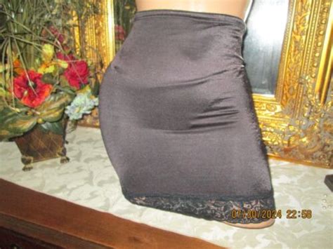 Silky Vtg Hanes Her Way Panty Slip Shiny Tight Shaper Girdle Hi Cut Xl Lingerie Ebay