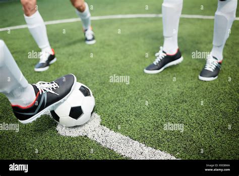 foot  ball stock photo alamy