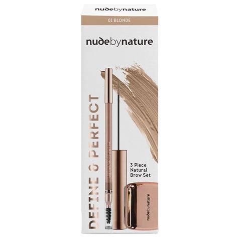 Buy Nude By Nature Define And Perfect Brows Kit Blonde Online At Epharmacy