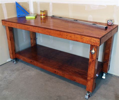 10 Simple And Free Diy Workbench Plans For Woodworkers