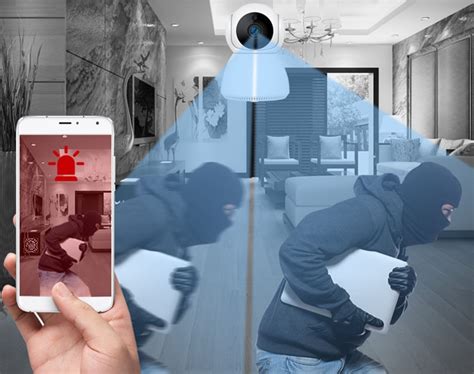 Умная беспроводная поворотная IP камера Smart WiFi camera V380 домашняя ...