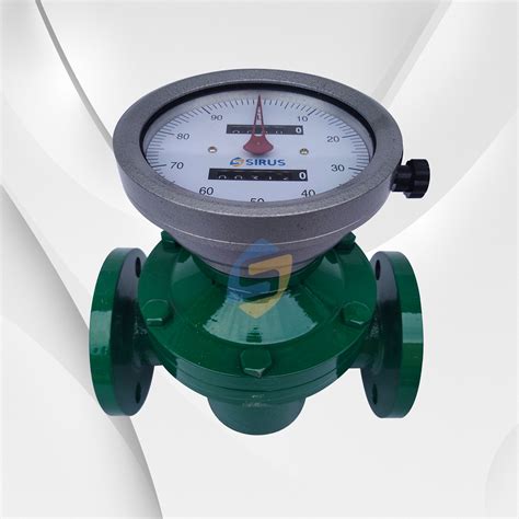 Oval Gear Flow Meter Sirus Dn40 1 12 Inch Maximum Temperature 100 Deg Celsius Sirus