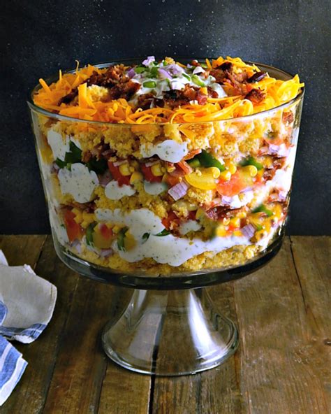 Classic Cornbread Salad Frugal Hausfrau