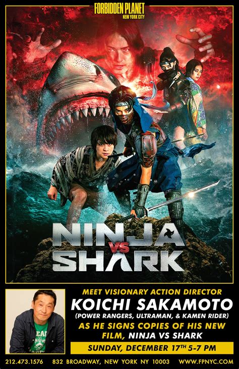 NYC - Ninja vs Shark Signing | Dec 17th | Convention Scene