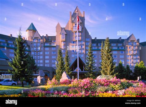 The Fairmont Chateau Whistler Whistler British Columbia Canada Stock