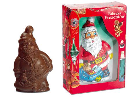 Chocolate Santa Claus