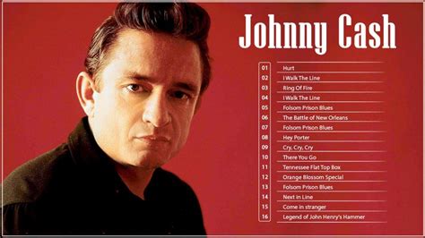 Top 20 Johnny Cash Songs Johnny Cash Greatest Hits Full Playlist 2022