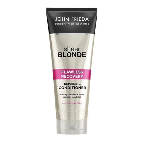 John Frieda Sheer Blonde Flawless Recovery Възстановяващ балсам за руса коса 250 ml Аптеки 36 6