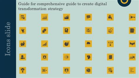 Icons Slide Guide For Comprehensive Guide To Create Digital Transformation Strategy Ppt Slides ...