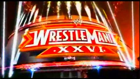 Wwe Wrestlemania 26 03282010 Wwe Wrestlemania 26 2010 Theme Song