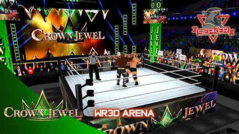 Wwe Crown Jewel Wr D Arena By Sepker Wr D Realistic Arena Youtube