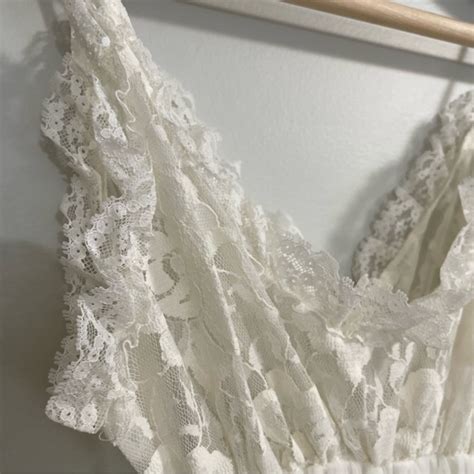 Tosca Intimates Sleepwear Vintage Tosca Lingerie Of California Lace Bridal Peignoir