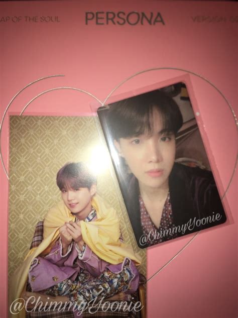 Bts Map Of The Soul Persona Ver 2 Jhope Pc Photocard Motsp V2 Version Album Hobbies And Toys