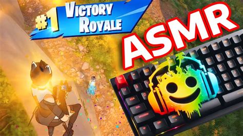 Fortnite Keyboard ASMR Solo Relaxing Satisfying Gameplay - YouTube