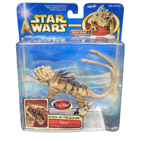 Star Wars - Attack of the Clones Action Figure Set - NEXU [Snapping Jaw ...