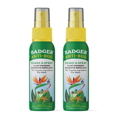 Badger Anti-bug Shake & Spray - 2.7oz/2pk : Target