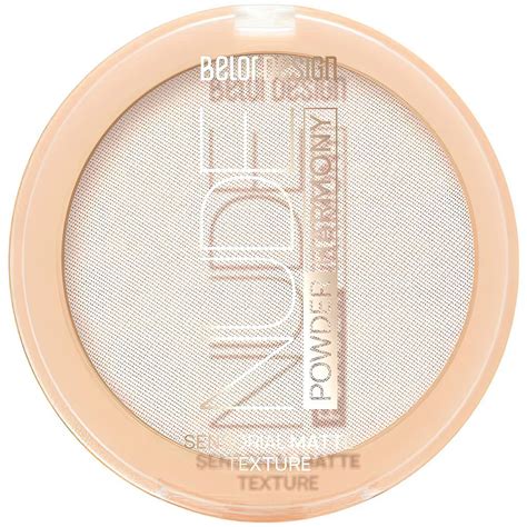 Пудра для лица BelorDesign Nude Harmony купить по низкой цене в интернет магазине BeautyVit с