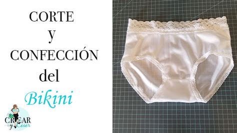 Corte y Confección del bikini VÍDEO TUTORIAL Crear y Coser