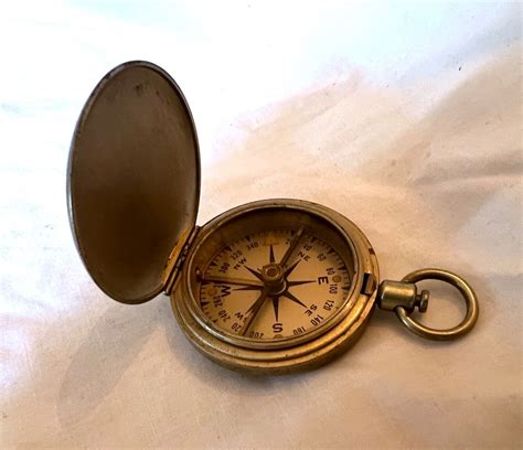 Us Ww11 Ww2 Compass Sandw Ny Schwab And Wuischpard Vintage Antique Military Army Ebay