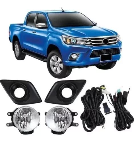 Faros Antiniebla Toyota Hilux Revo Kit Completo Mercadolibre