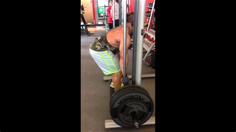 Deadlift On Smith Machine Youtube