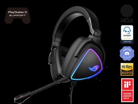 Asus Rog Delta S Lightweight Usb C Gaming Headset With Ai Noise Canceling M Dream Pc