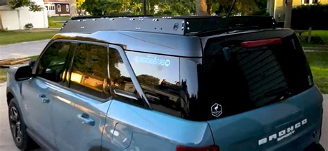 Ford Bronco Sport Accessories Overland Roof Rack Hobbs Off Road Usa